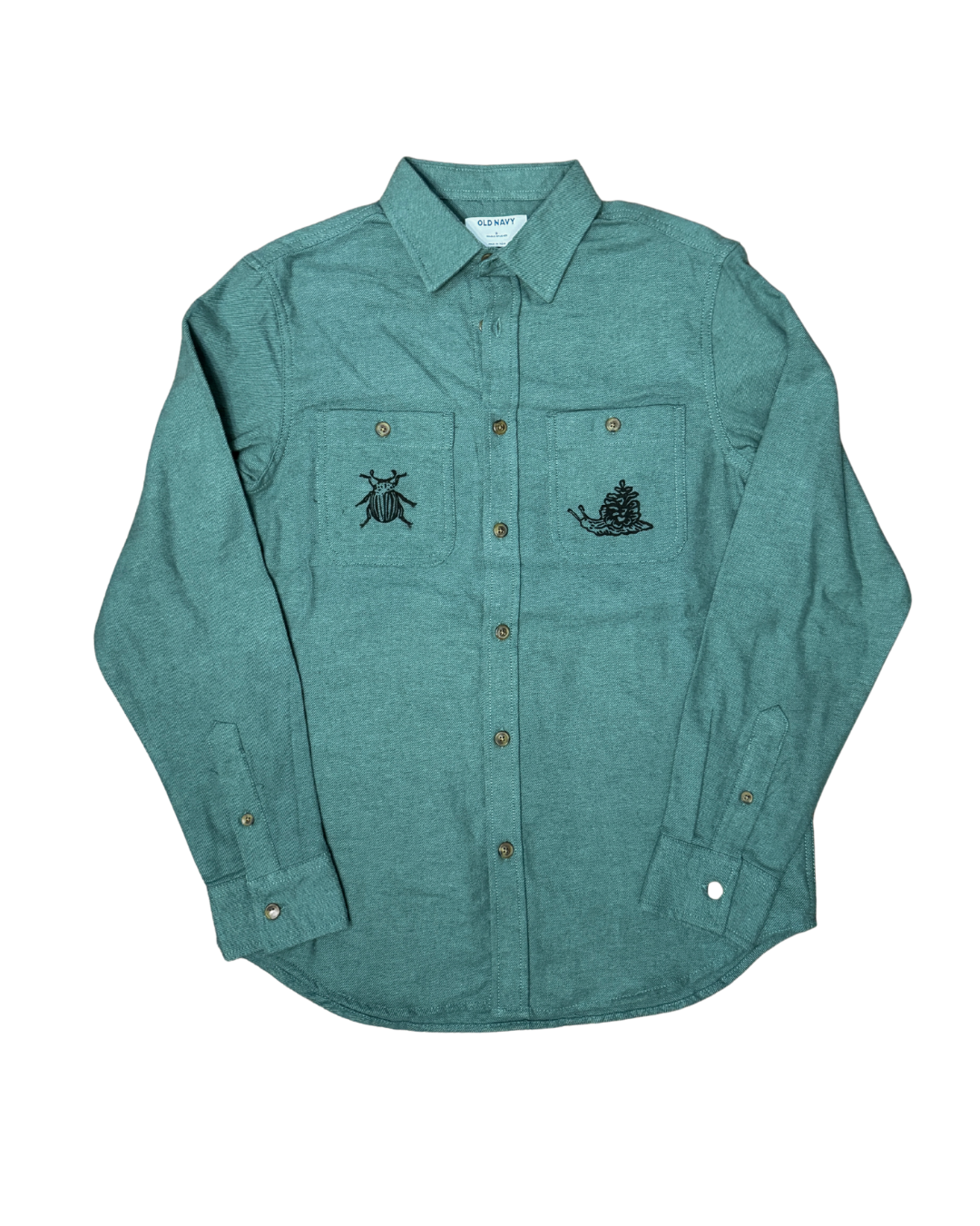 Nature Button Up