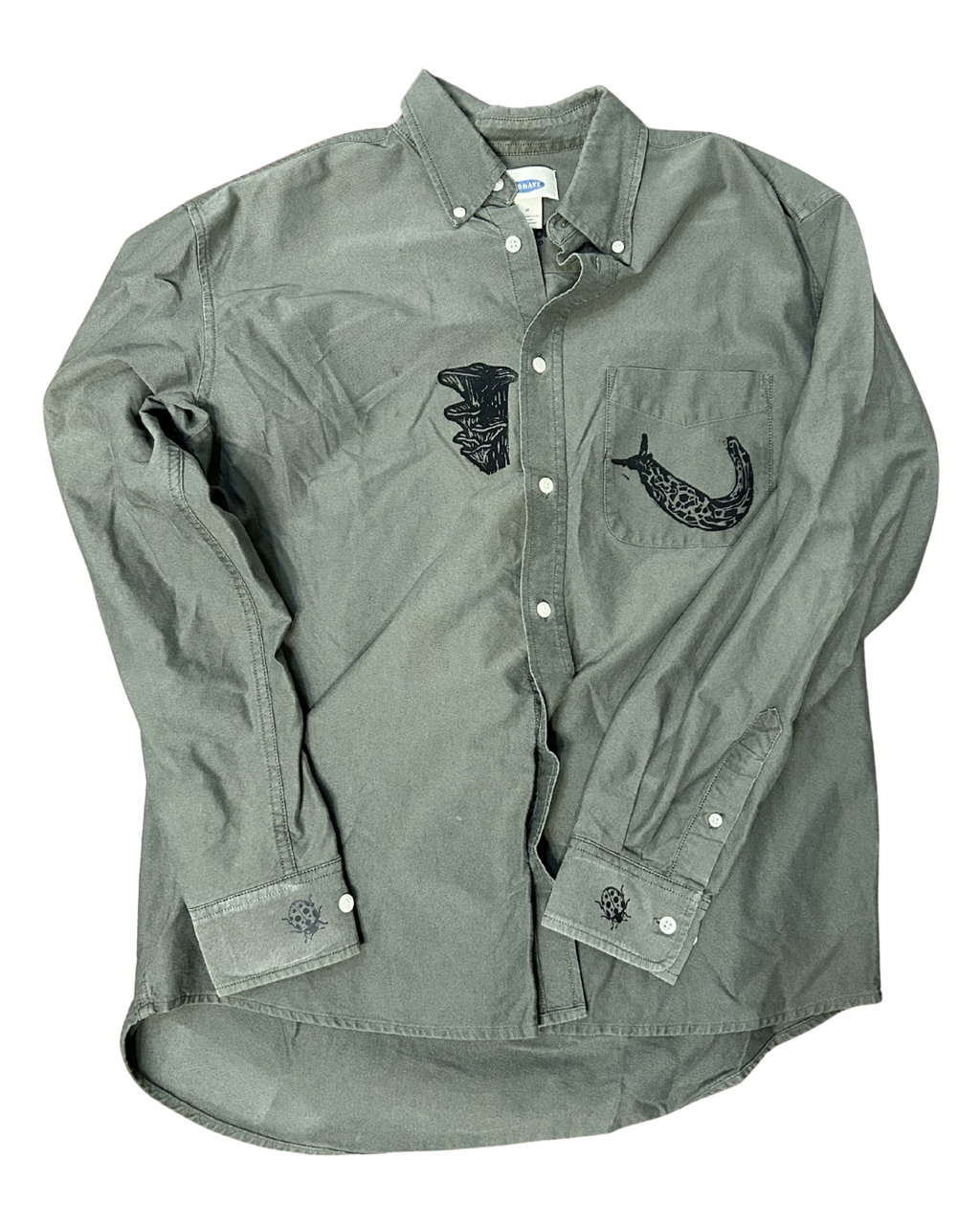 Bug Button Up
