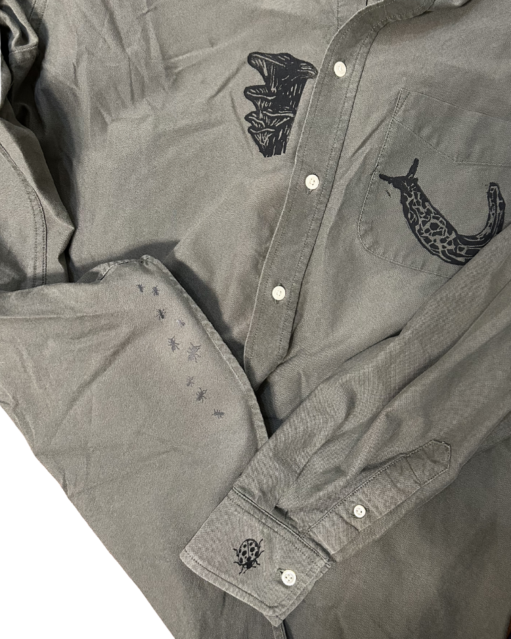 Bug Button Up