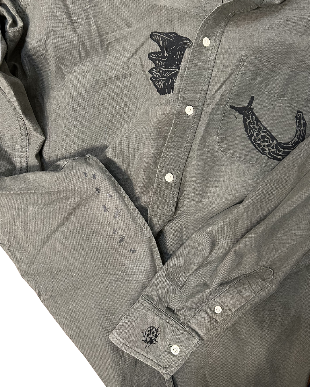 Bug Button Up