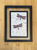 Dragonfly Print Framed