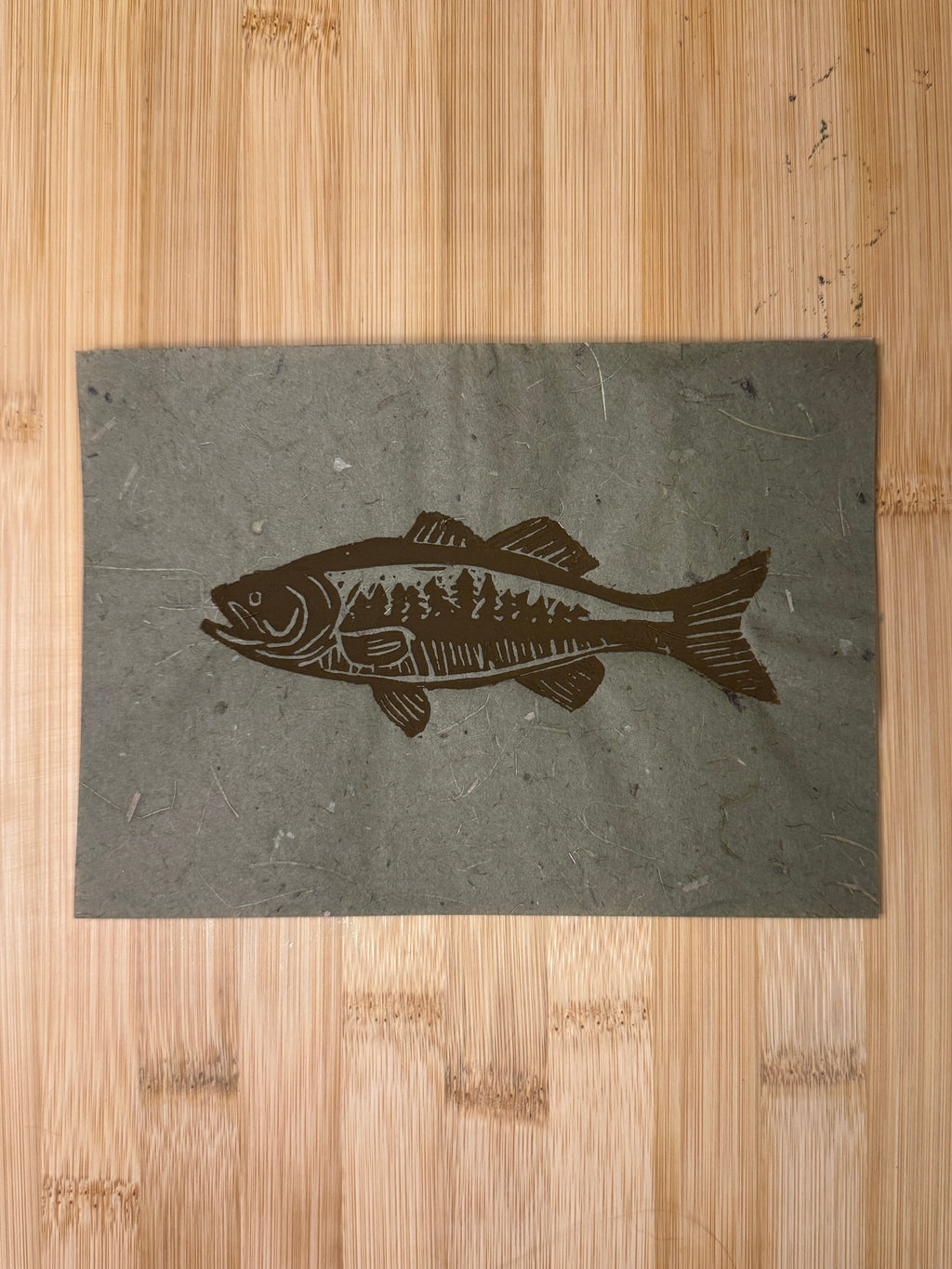 Nature Fish Print