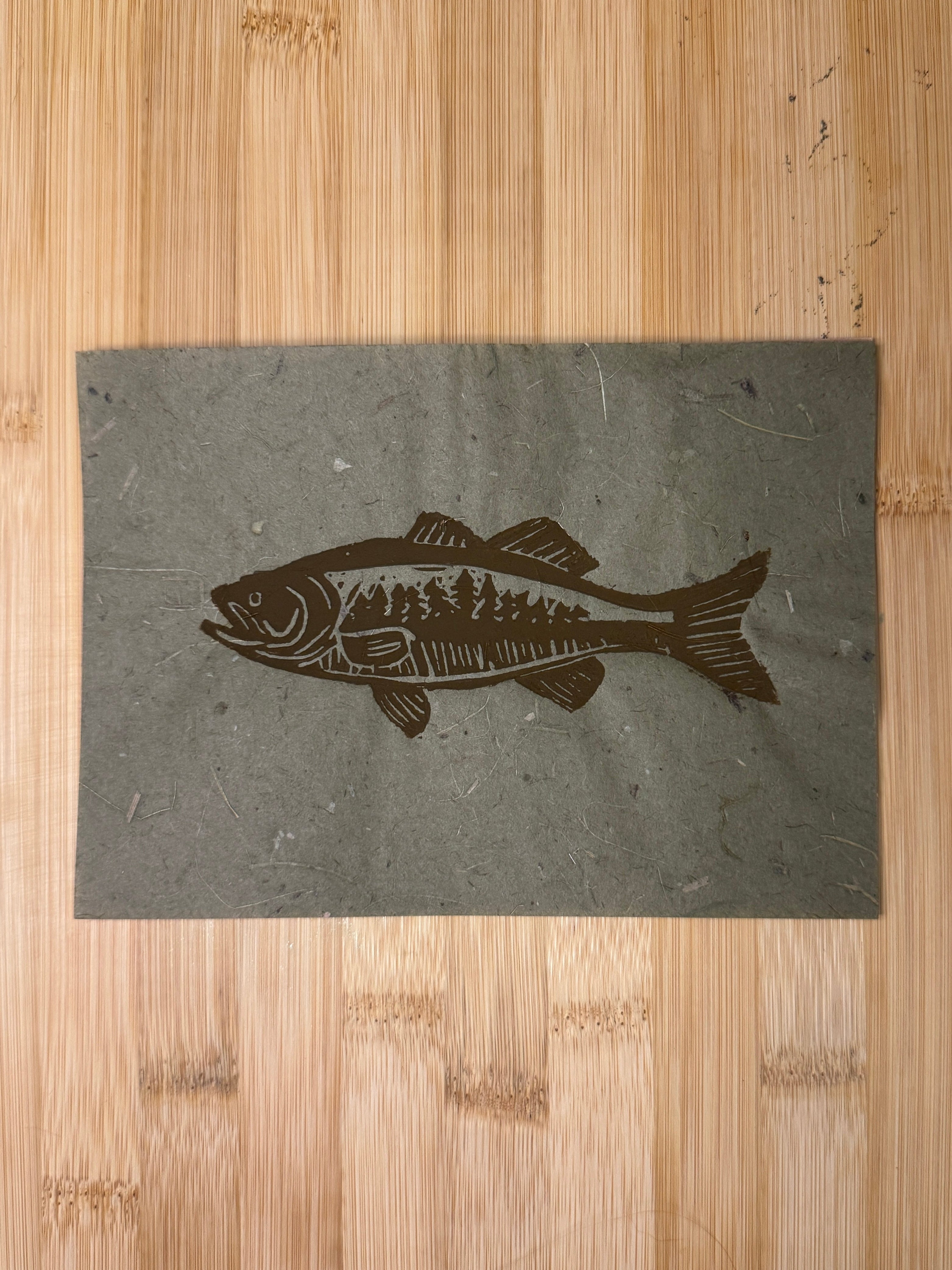 Nature Fish Print