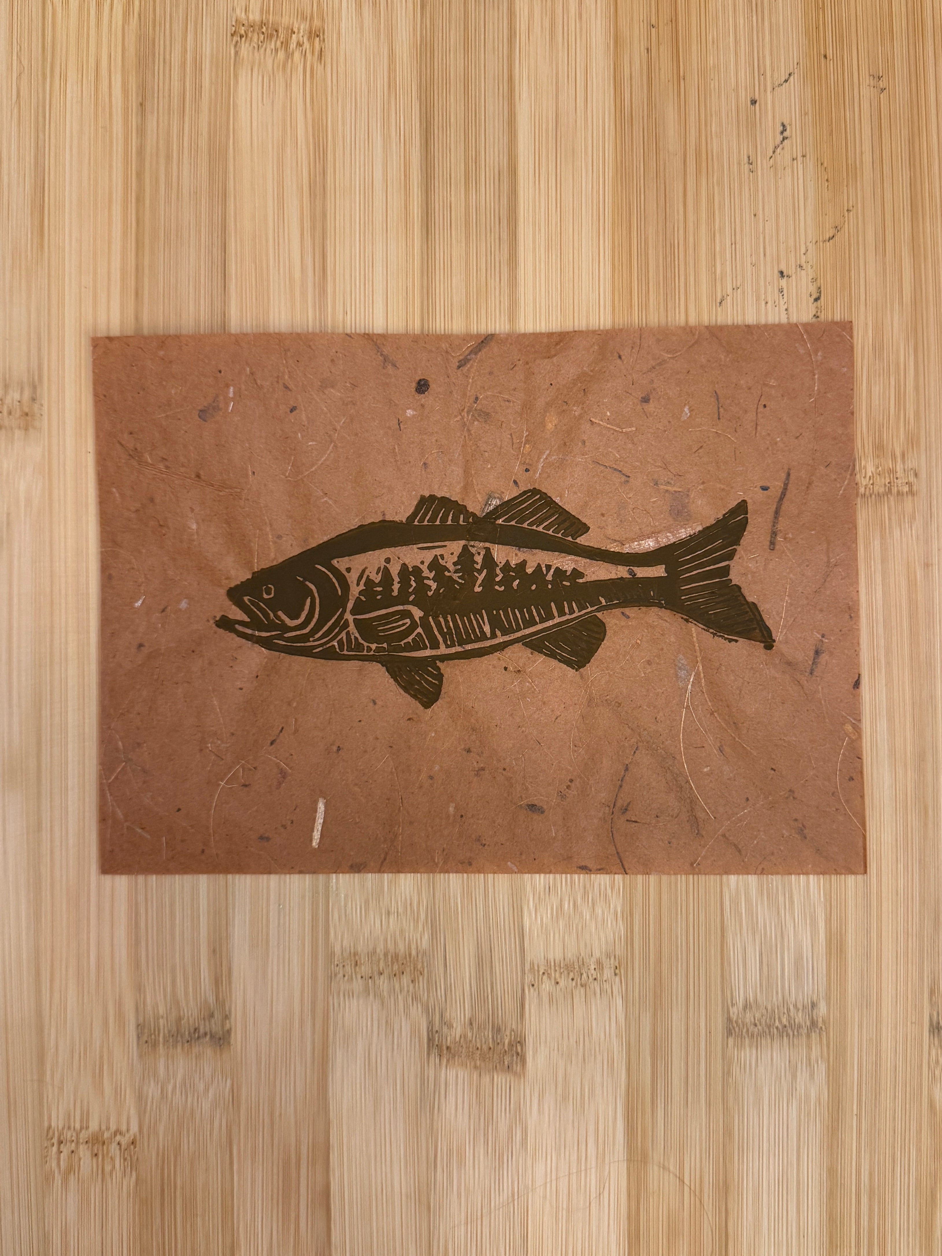 Nature Fish Print
