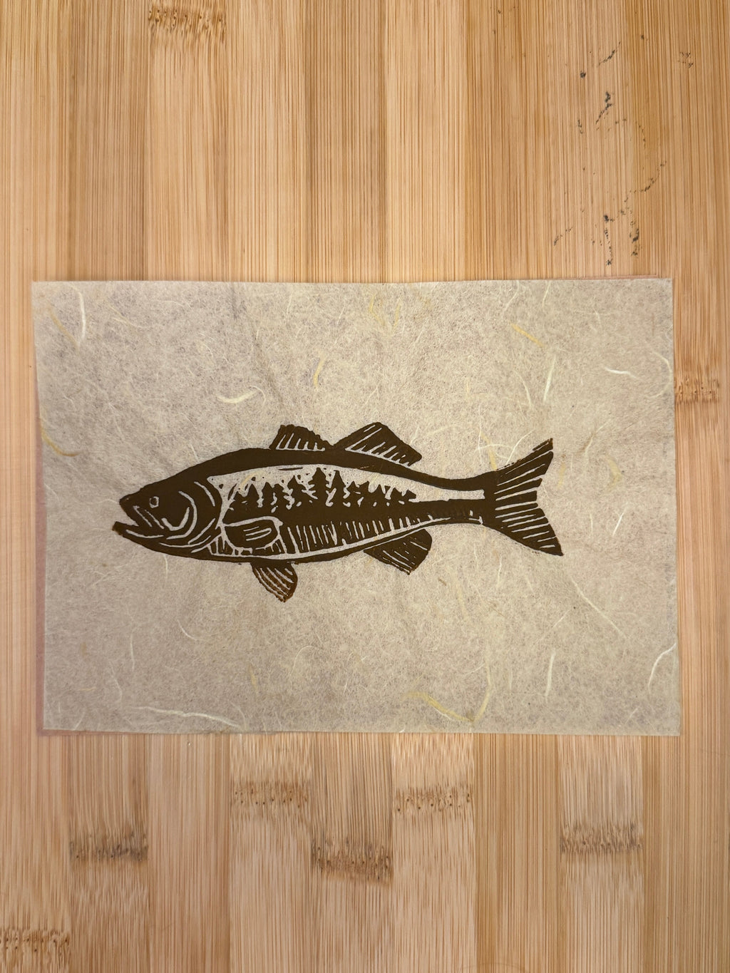 Nature Fish Print