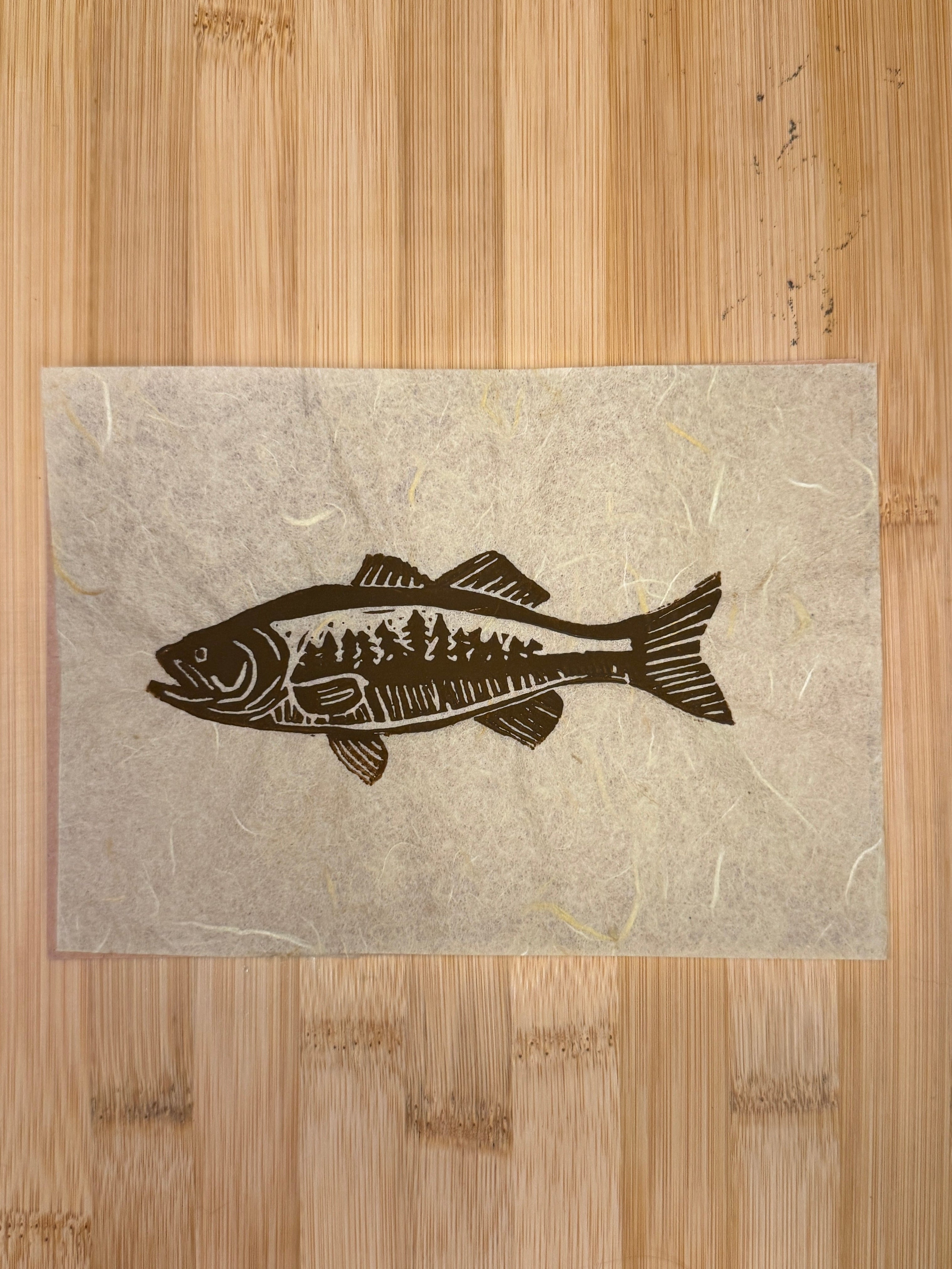 Nature Fish Print