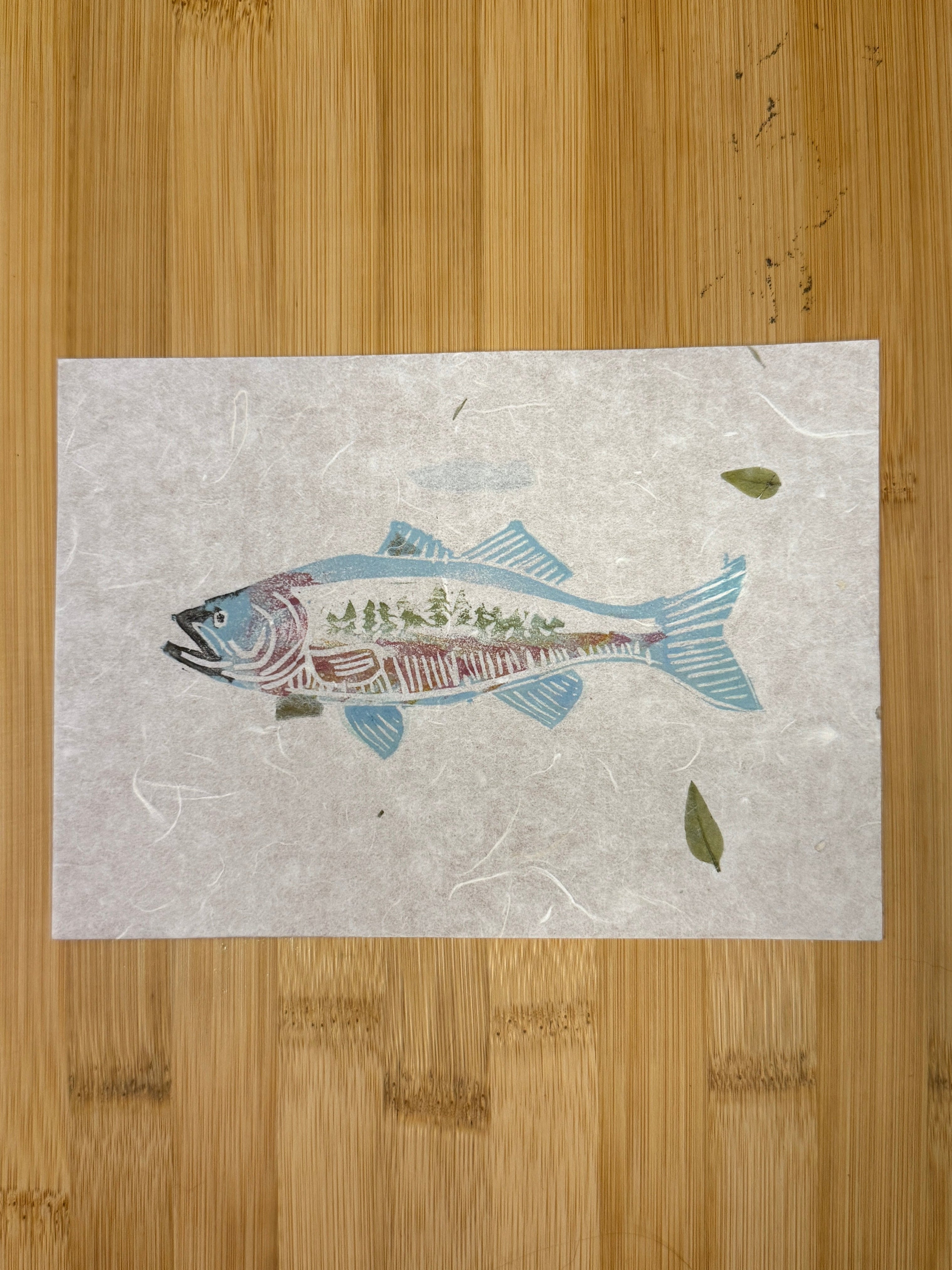 Nature Fish Print