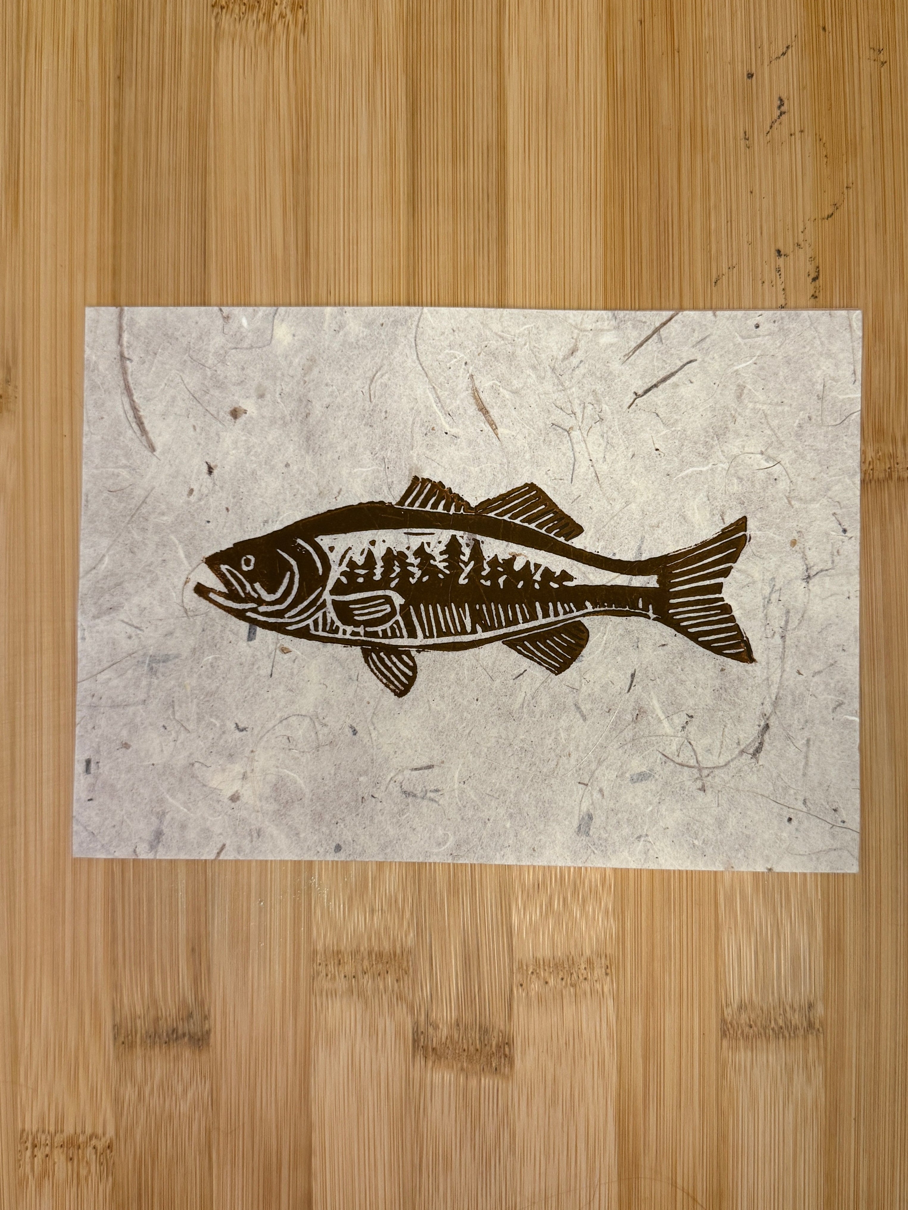 Nature Fish Print