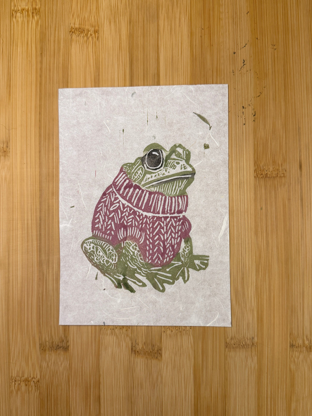 Harold The Frog Print
