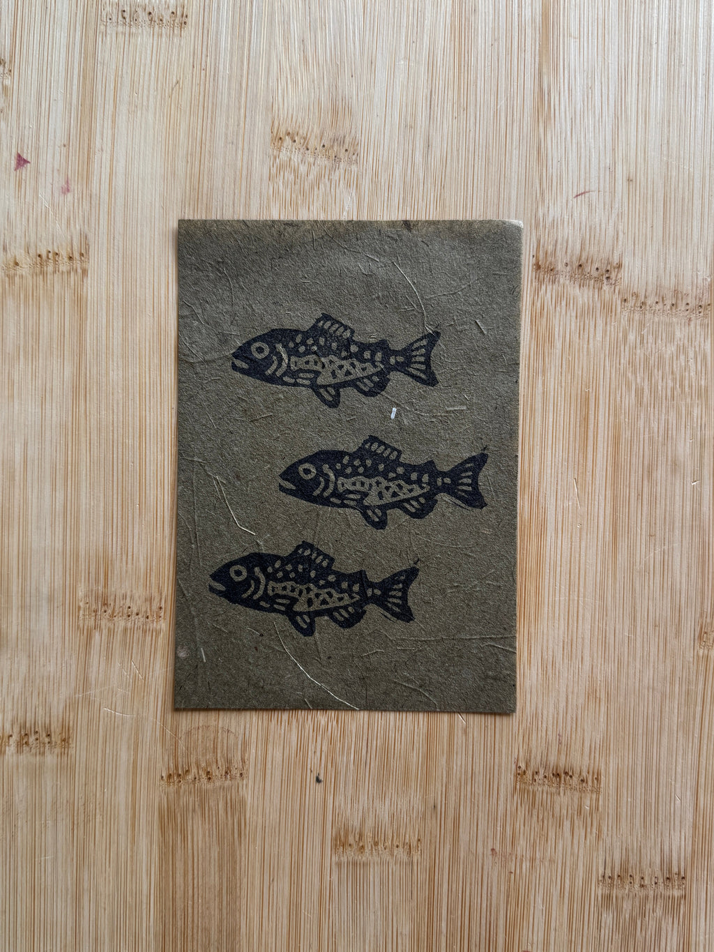 Three Little Fish Print
