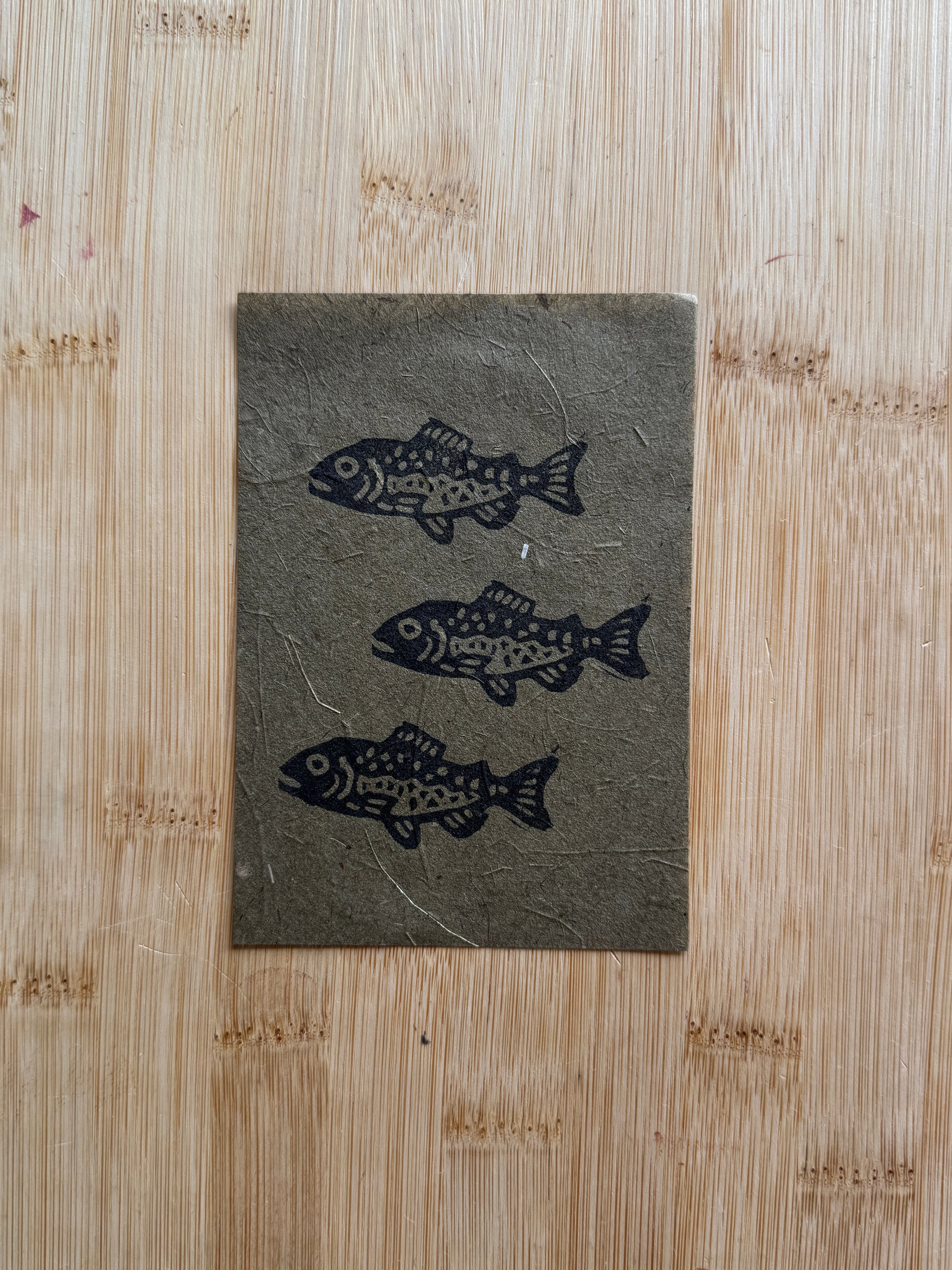 Three Little Fish Print