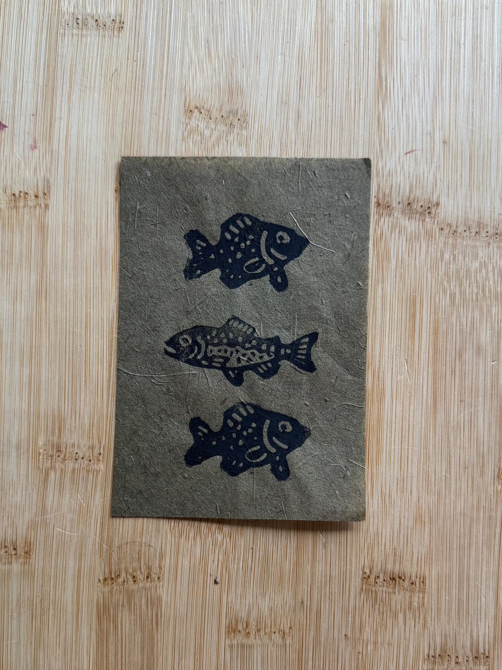 Three Little Fish Print