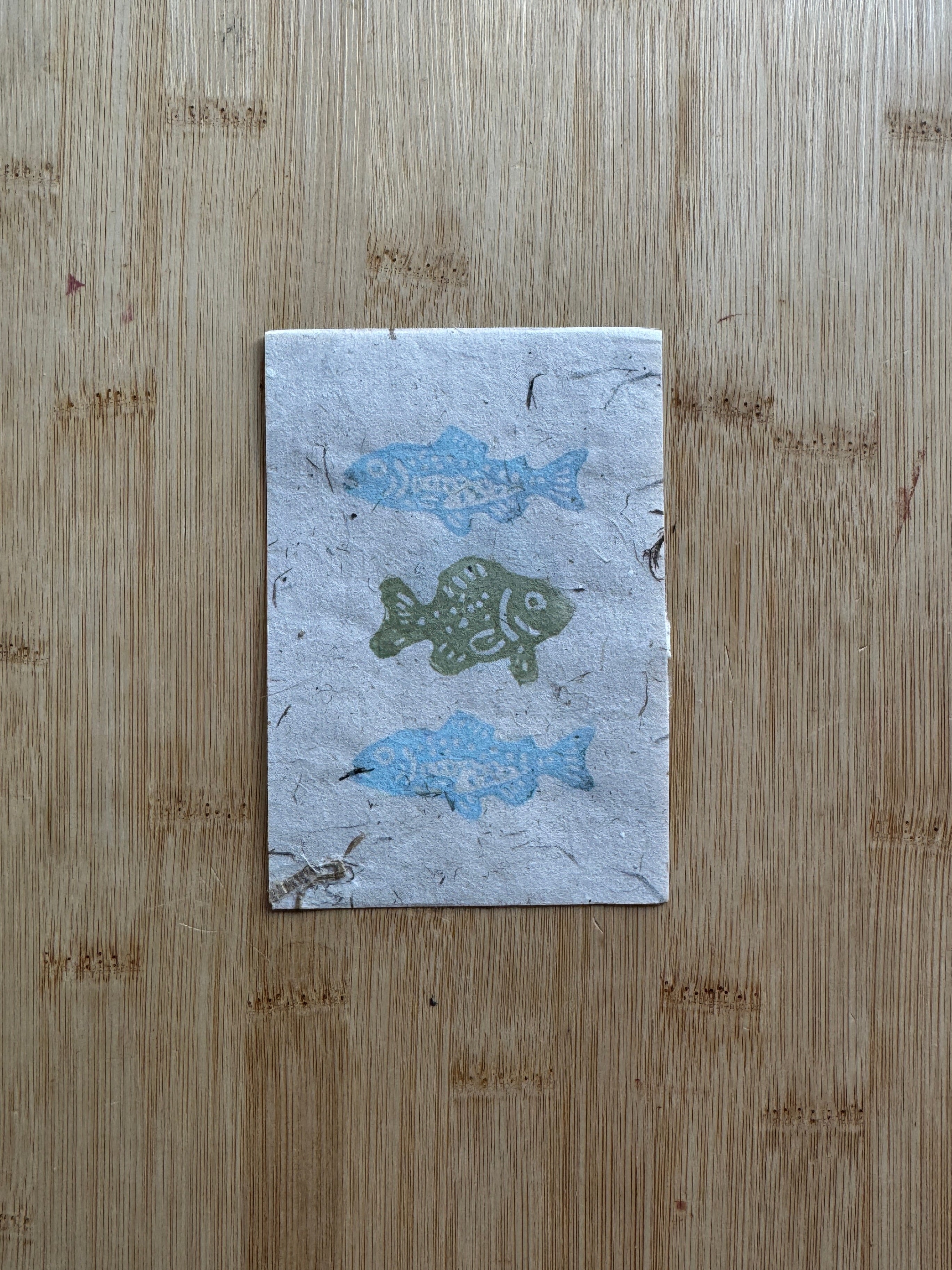 Three Little Fish Print