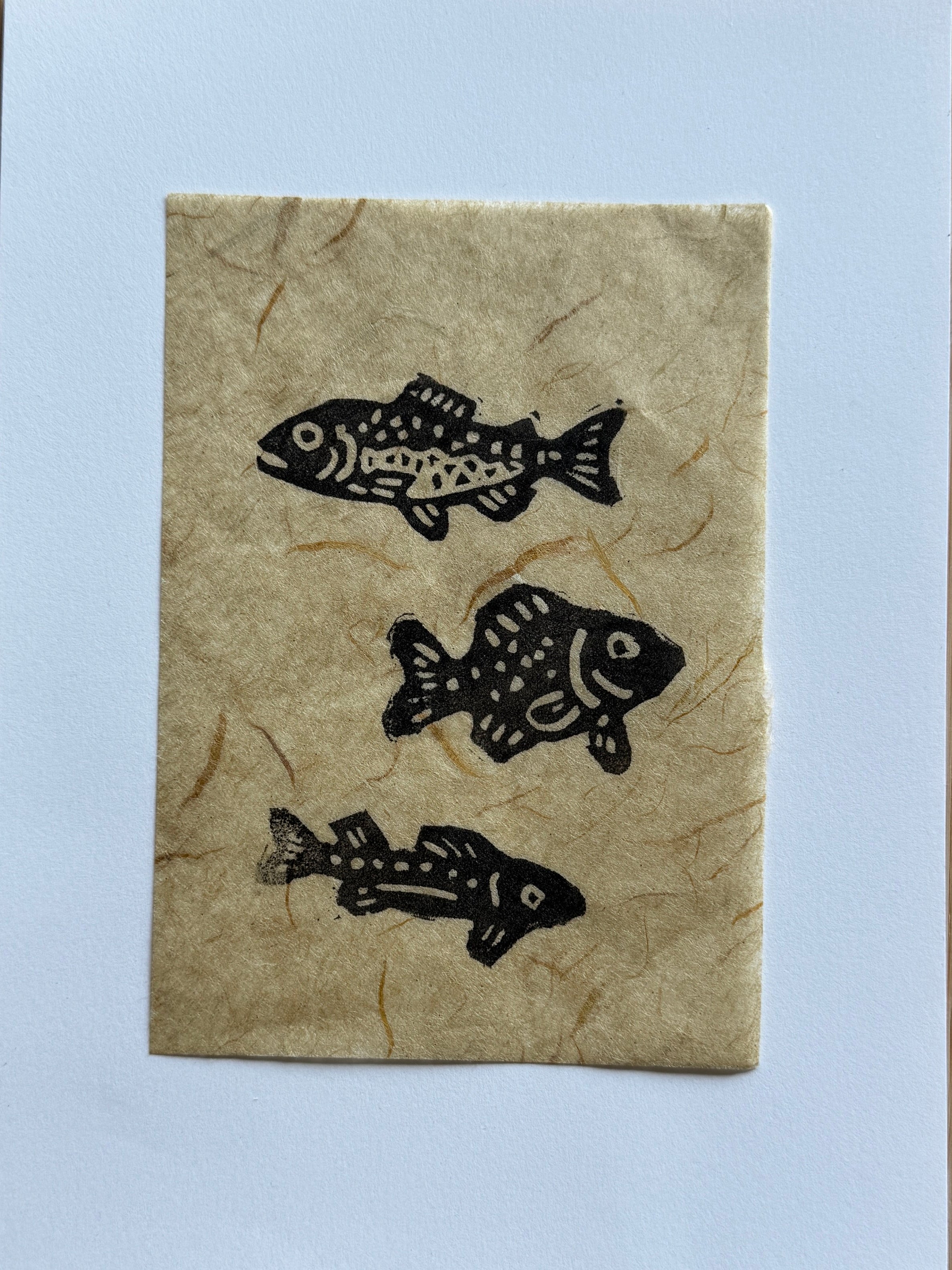 Three Little Fish Print