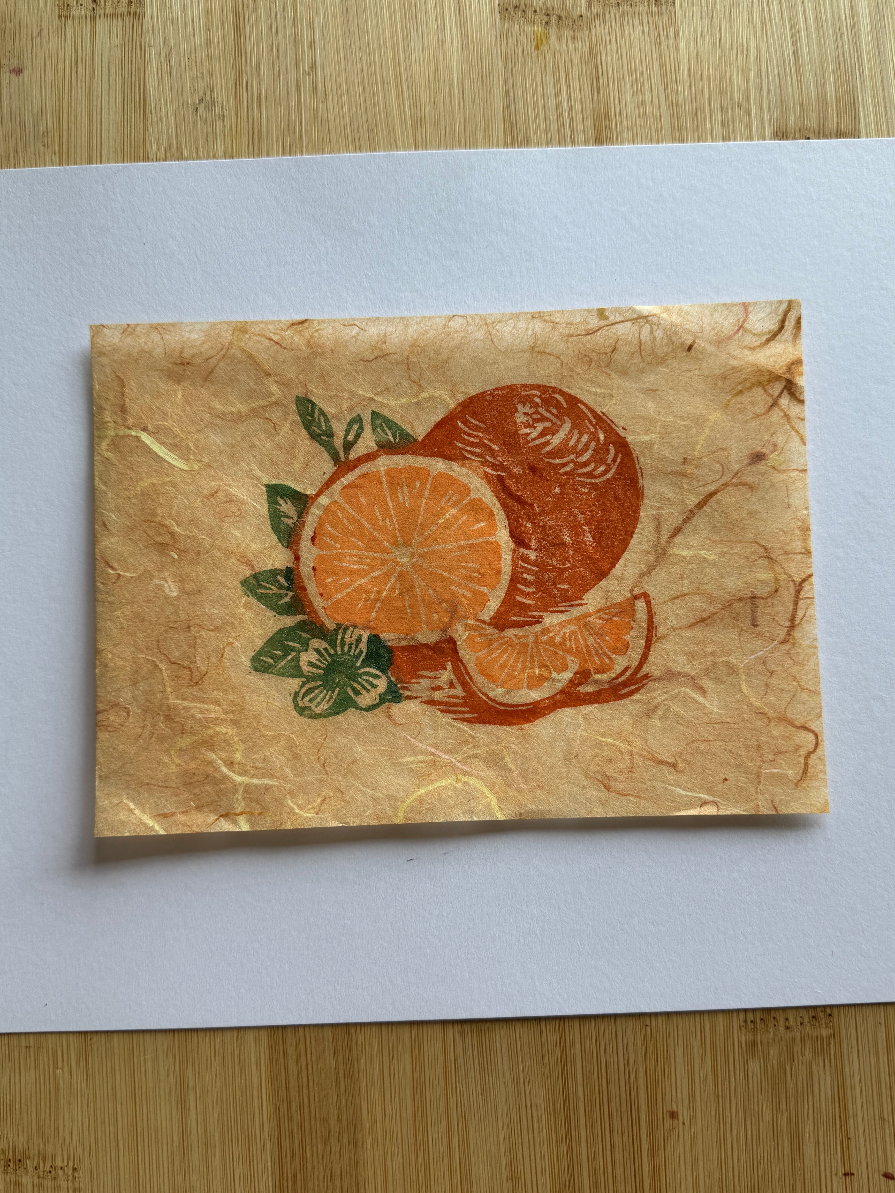 Florida Orange Print