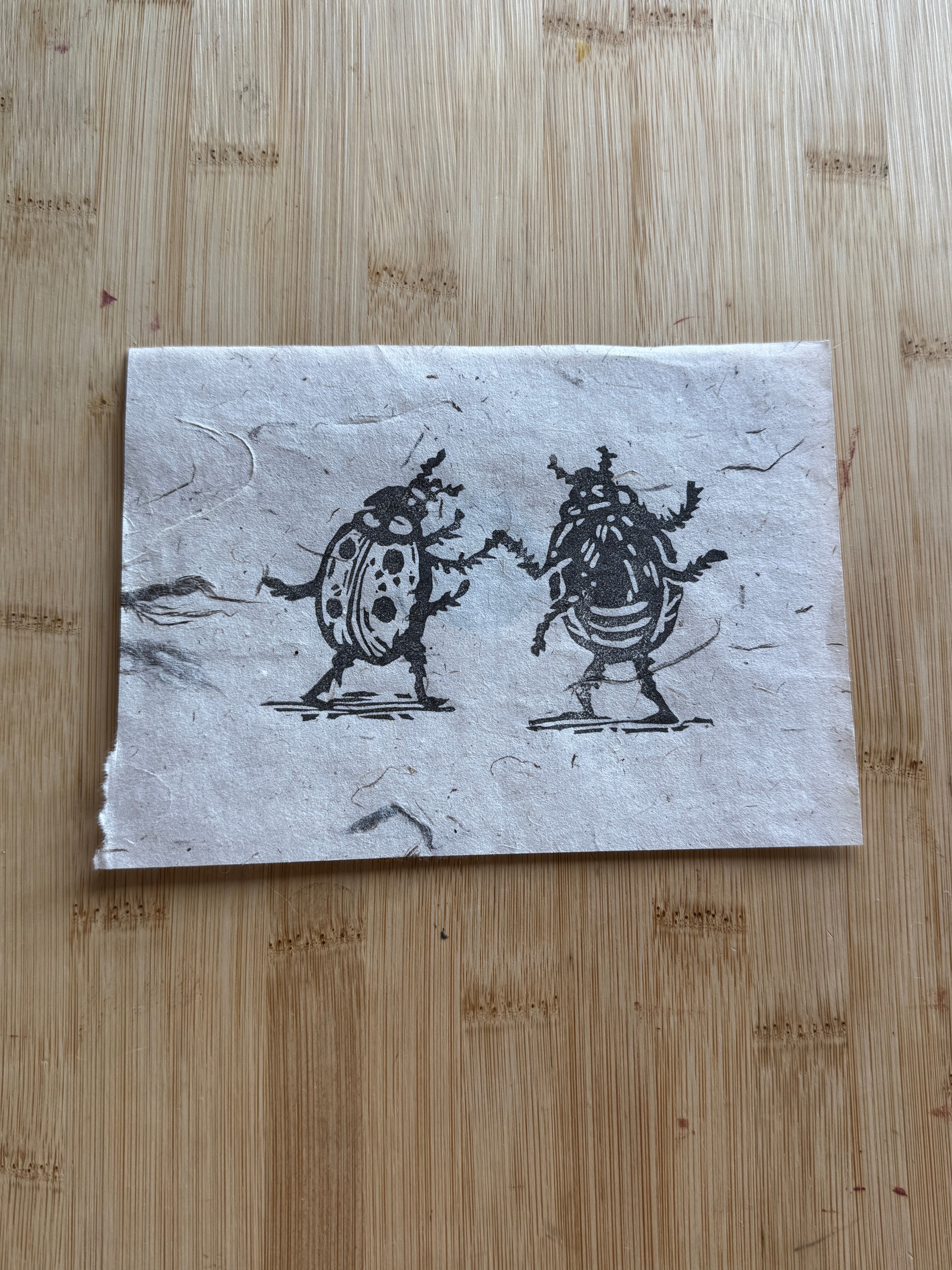 Dancing Ladybug Print