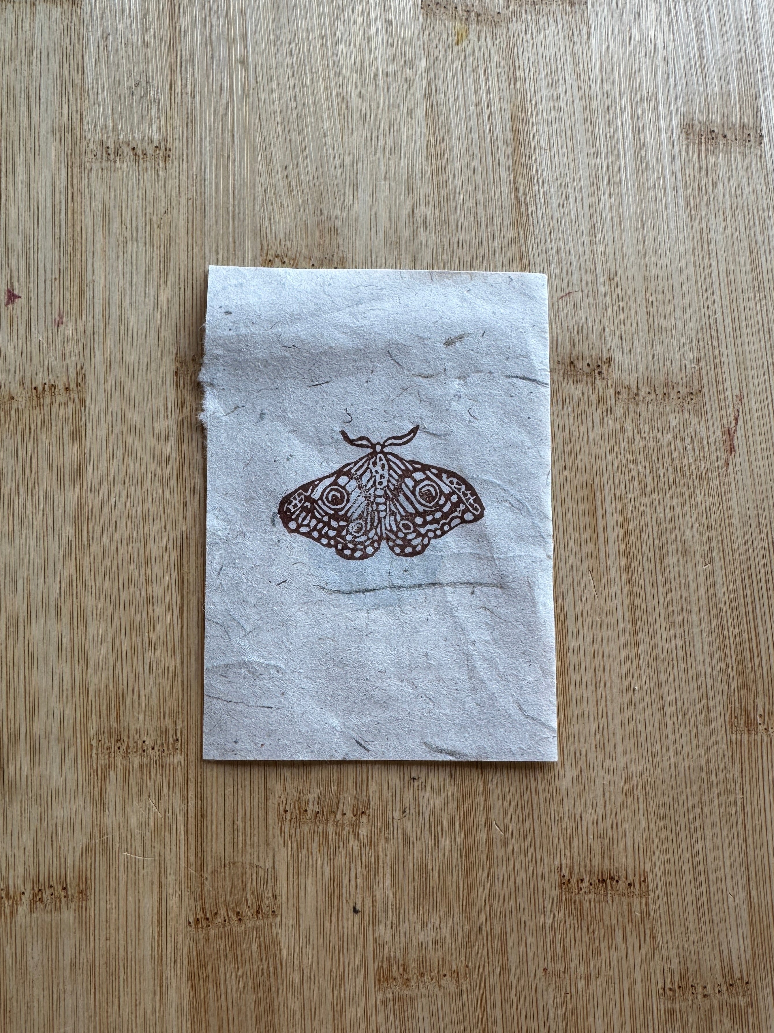 Empress Moth Print